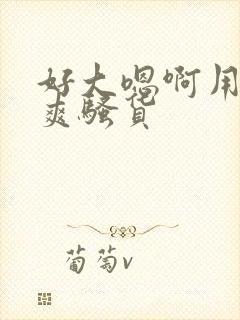 好大嗯啊用力好爽骚货