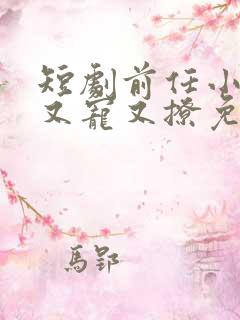 短剧前任小叔他又宠又撩免费看