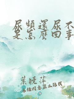 尿频还尿不多少是怎么回事