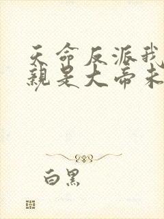 天命反派我的母亲是大帝未删减