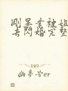 刚毕业被姐姐拉去闪婚完整版