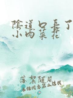 阴道口长了一个小肉菜花