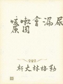 咳嗽会漏尿什么原因