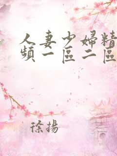 人妻少妇精品视频一区二区