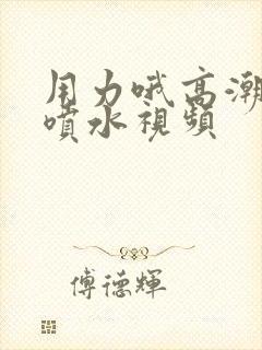 用力哦高潮我要喷水视频