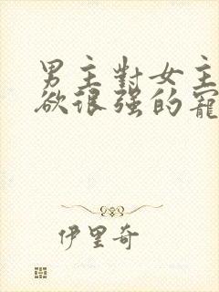 男主对女主占有欲很强的宠文