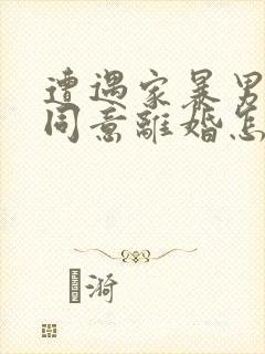 遭遇家暴男方不同意离婚怎么办?