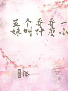 五个哥哥一个妹妹叫什么小说
