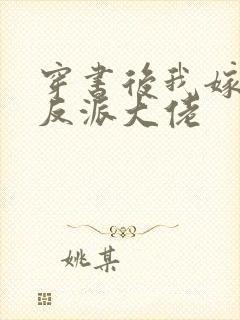 穿书后我嫁给了反派大佬