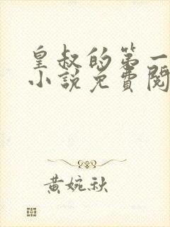 皇叔的第一宠妃小说免费阅读无弹窗