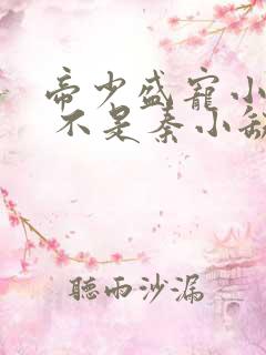 帝少盛宠小娇妻 不是秦小缺