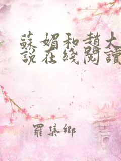 苏媚和赵大宝小说在线阅读