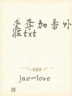 袭夺加番外完整版txt