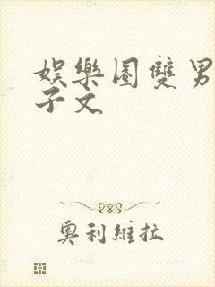 娱乐圈双男主生子文