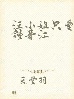 汪小姐只爱三分钟晋江