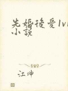 先婚后爱1v1小说