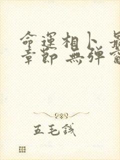 命运相卜 最新章节 无弹窗