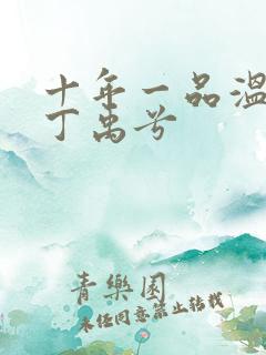 十年一品温如言丁禹兮