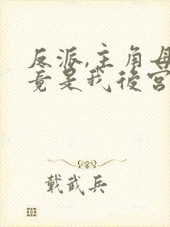 反派,主角母亲竟是我后宫