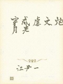 穿成虐文炮灰白月光