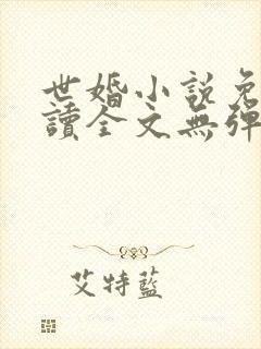 世婚小说免费阅读全文无弹窗