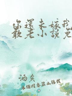 你还未嫁我怎么敢老小说免费阅读