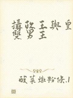 摄政王与皇上的双男主