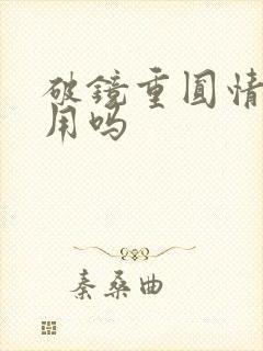 破镜重圆情感有用吗