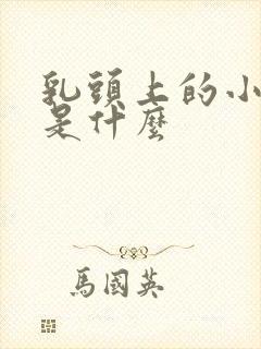 乳头上的小疙瘩是什么