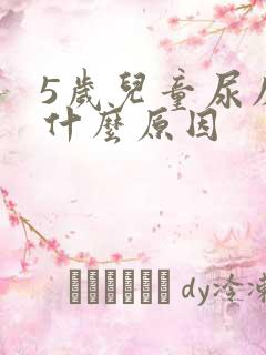 5岁儿童尿床是什么原因