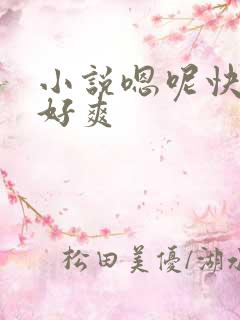 小说嗯呢快点…好爽