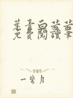 叶青白若若小说免费阅读笔趣阁