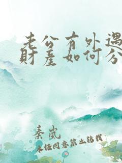 老公有外遇离婚财产如何分