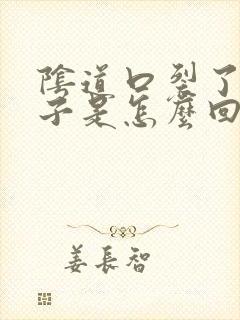 阴道口裂了个口子是怎么回事