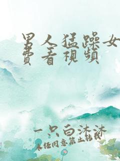 男人猛躁女人免费看视频