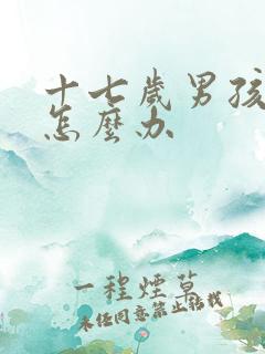 十七岁男孩厌学怎么办