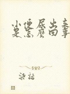 小便尿出来起沫是怎么回事