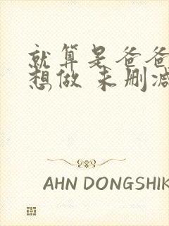 就算是爸爸 也想做 未删减