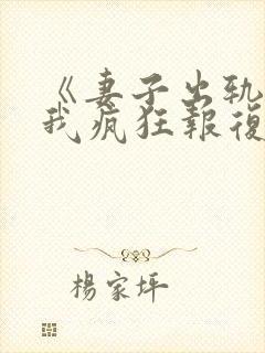 《妻子出轨后,我疯狂报复》的小说