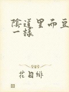 阴道里面豆腐渣一样