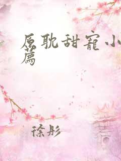 原耽甜宠小说推荐