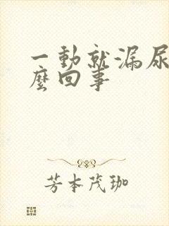 一动就漏尿是怎么回事