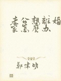 老公想离婚不回家怎么办