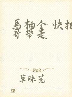 马柏全 快把我哥带走