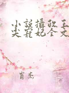 小说摄政王的心尖宠妃全文免费阅读