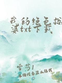 我的绝色总裁老婆txt下载