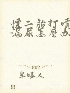 怀二胎打喷嚏会漏尿怎么办