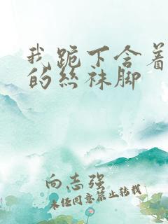 我跪下含着女王的丝袜脚