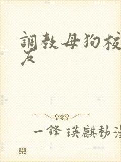 调教母狗校花女友