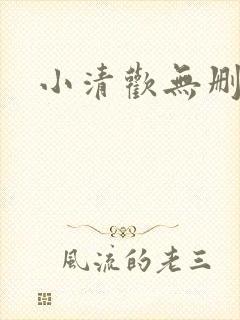小清欢无删减
